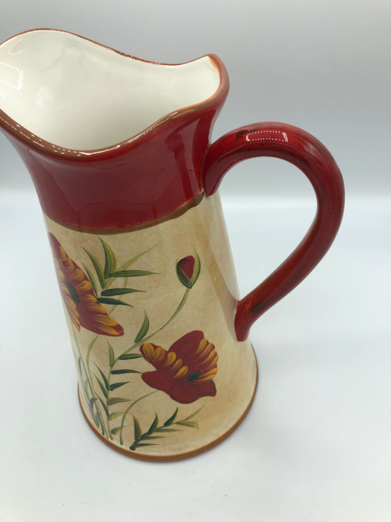 Pier 1 Poppies Large Pitcher