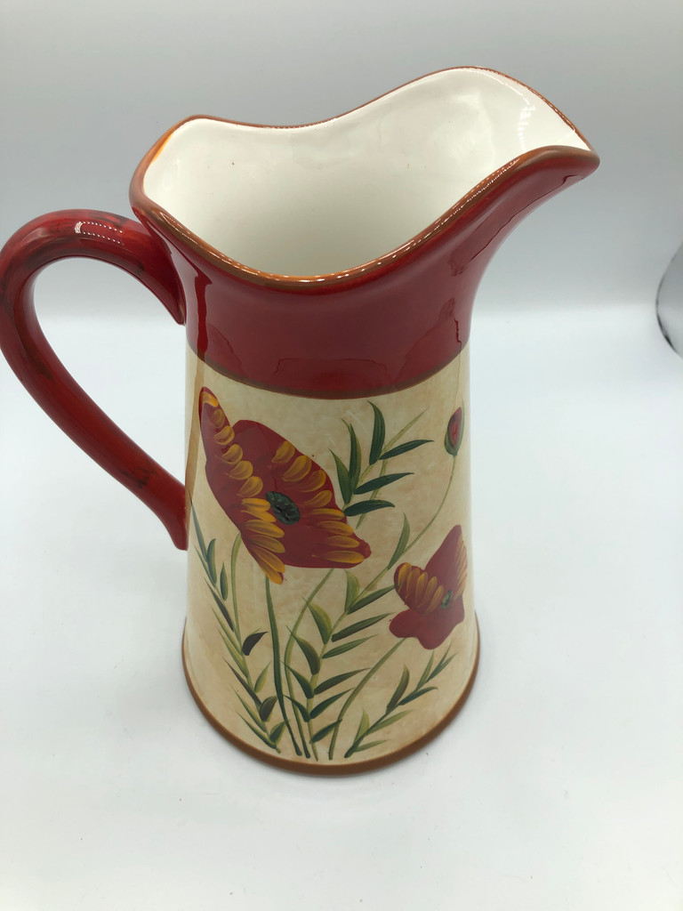 Pier 1 Poppies Large Pitcher