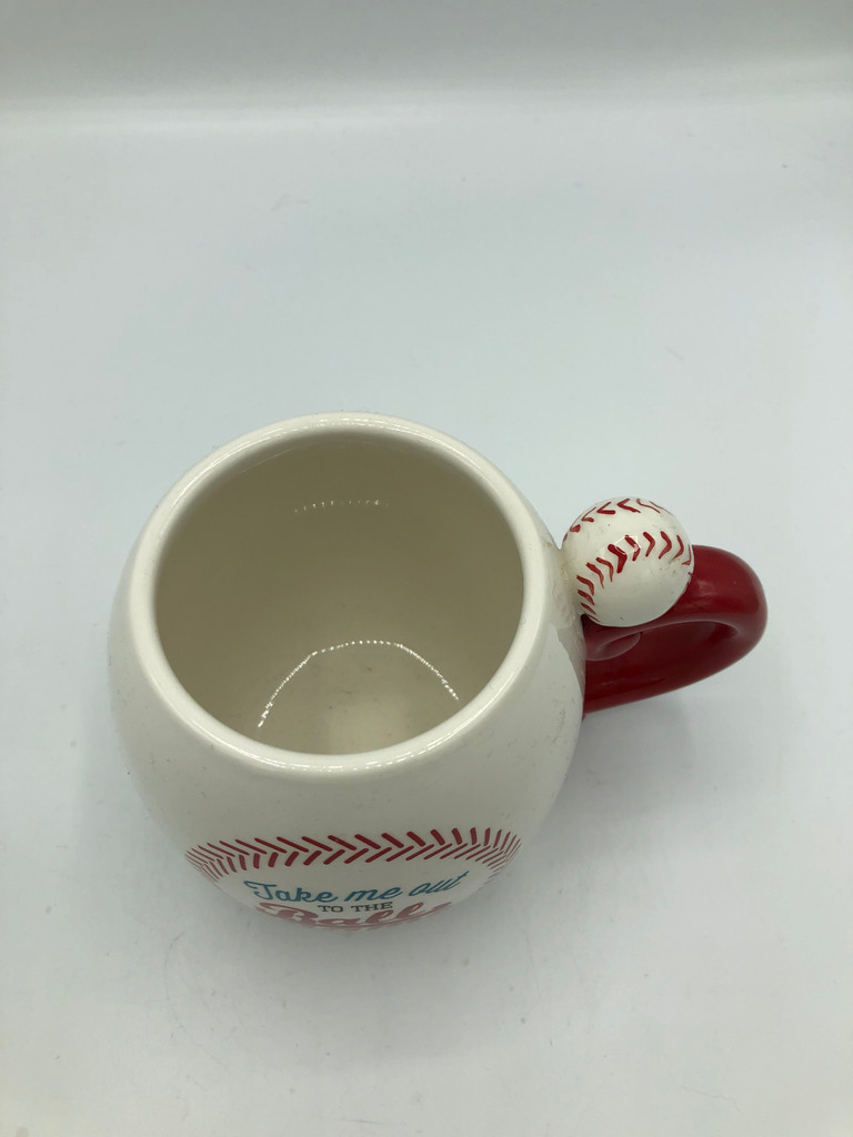 Baseball Take Me Out to the ball game mug