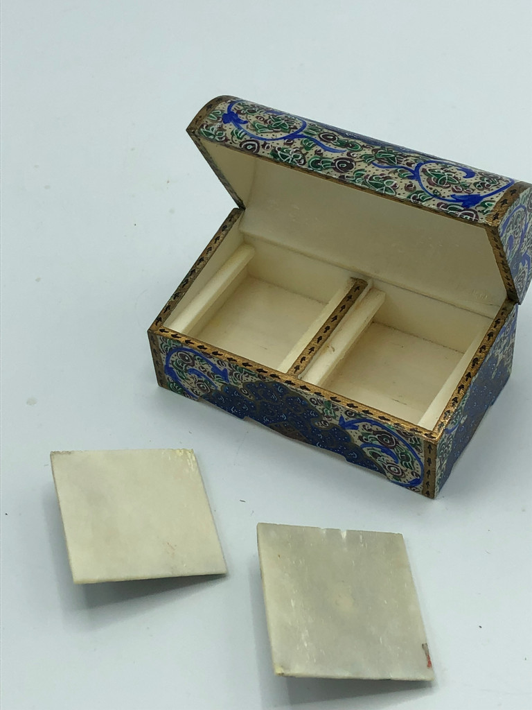 Blue Bone Jewelry Box Solar Design