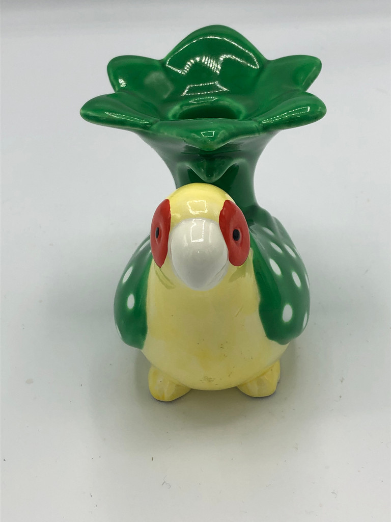 Fitz and Floyd 1979 Parrott Candle holder