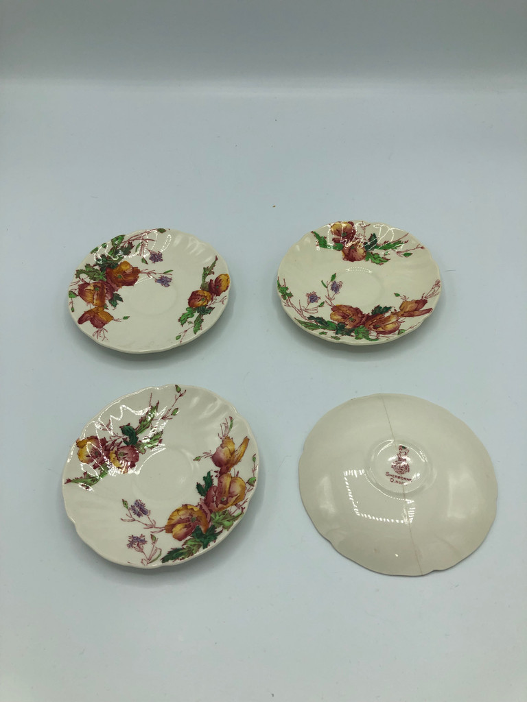 Royal Doulton Sherbourne small teacup plates