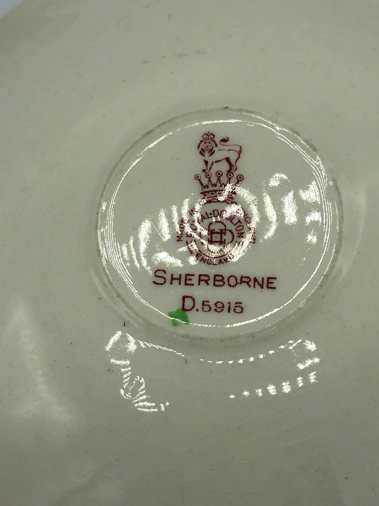Royal Doulton Sherbourne 3 piece medium teacup plate