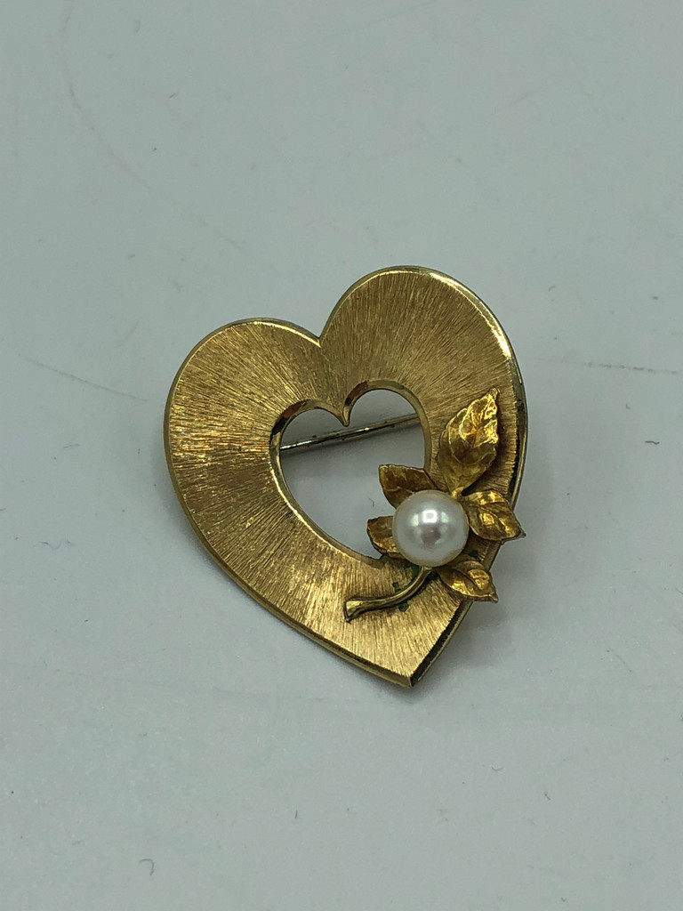 Vintage Heart Pin