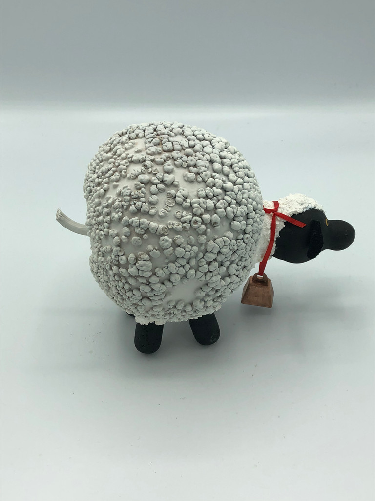 Adorable Signed Handmade Sheep
