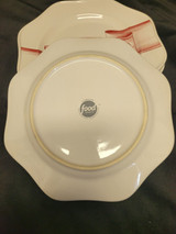 Set of 4 Food Network Cheer Plates