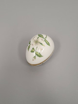 Miniature Egg Porcelain Trinket Box