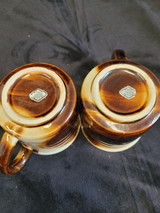 Pair of Hand Crafted Otagiri Original Mugs