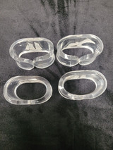 Set of 4 Acrylic Napkin Rings