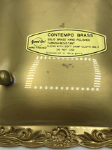 Brass Polished Tray