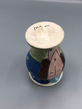 Ceramic face Vase " Believe in yourself"