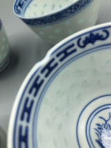 Chinese Rice Pattern teacups