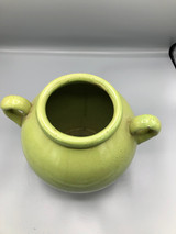 Green container with handles