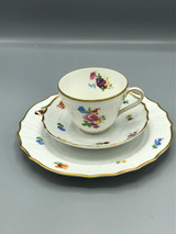 Dresden Tea cup, Saucer & Plate