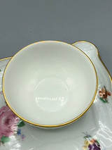 Dresden Creamer & Sugar with tray