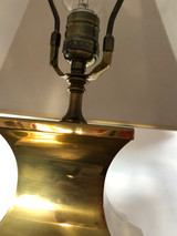 Large Square Brass lamp