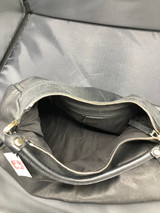 Large Black leather Gucci Bag