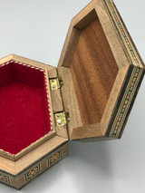 Vintage Inlaid Wood Box