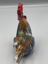 Murano style glass Rooster