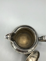 Monarch Silver Plated creamer with lid