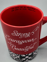 Strong Courageous Beautiful Mug