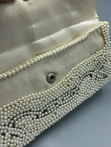 Vintage pearl evening bag