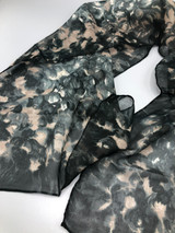 Bleach gray scarf