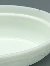 The American  Eagle milk glass dish