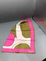 Pink & Gold  silk scarf  by Vera