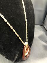 Brown and Gold  Necklace