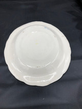Lusterware fish serving plate with lid