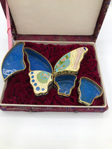 Cloisonné Butterfly Jewelry box