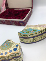 Cloisonné Butterfly Jewelry box