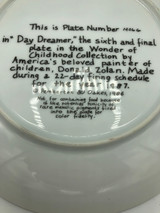 Day Dreamer girl Plate