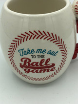 Baseball Take Me Out to the ball game mug