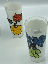 L. Elliott Fruit glass set of 4