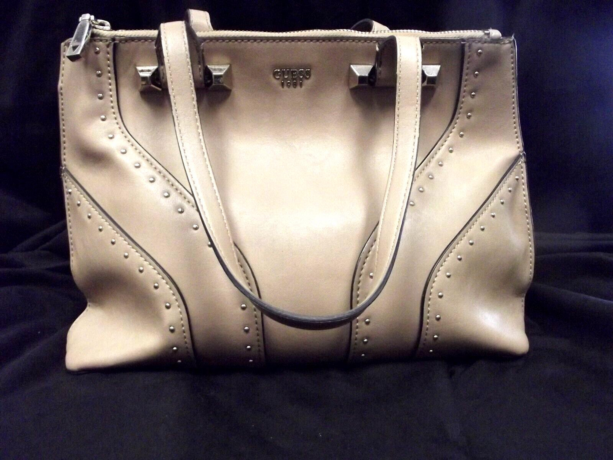 New Black GUESS Tote Purse Hand Bag Shoulder Bag NWT Homestead SE821225  Satchel