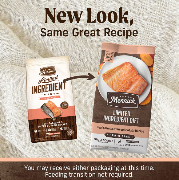 Merrick Limited Ingredient Diet Grain-Free Real Salmon Recipe Dry