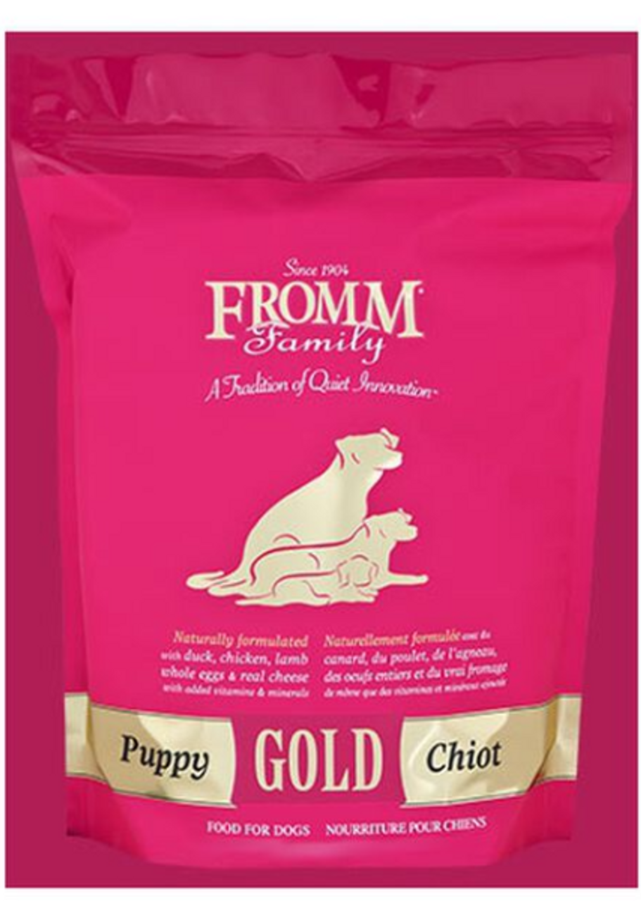 is fromm gold puppy food grain free