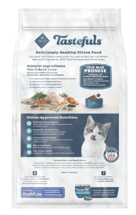 Blue Buffalo Healthy Growth Kitten Natural Chicken & Brown Rice Recipe