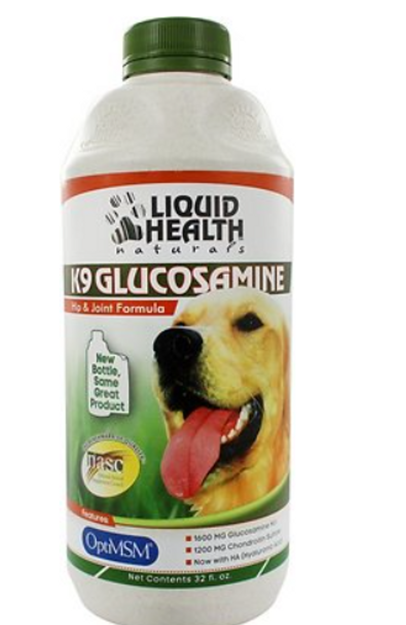 Aanvrager Regelmatigheid vod Liquid Health Pets Original K9 Glucosamine Dog Supplement 32 oz - Feeders  Pet Supply