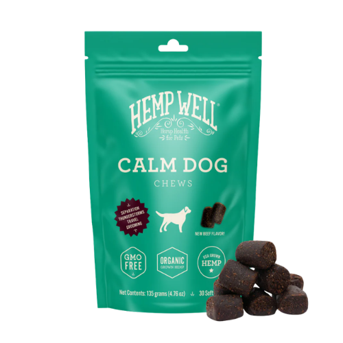 Hemp Well Calm Dog Anxiety Relief Soft Chew Dog Supplement 30 ct