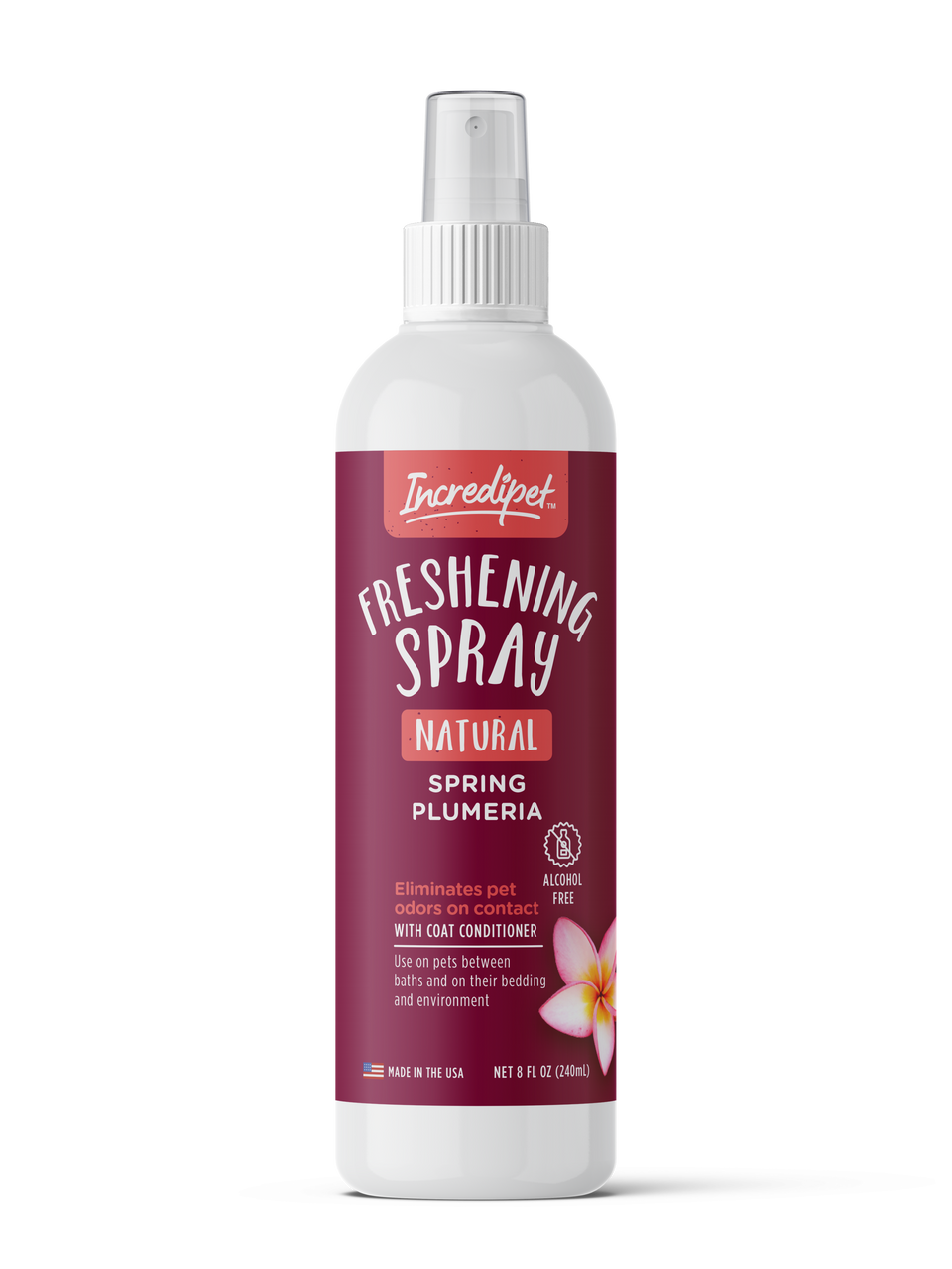 Incredipet Fresh Spray Plumeria 8 oz - Feeders Pet Supply