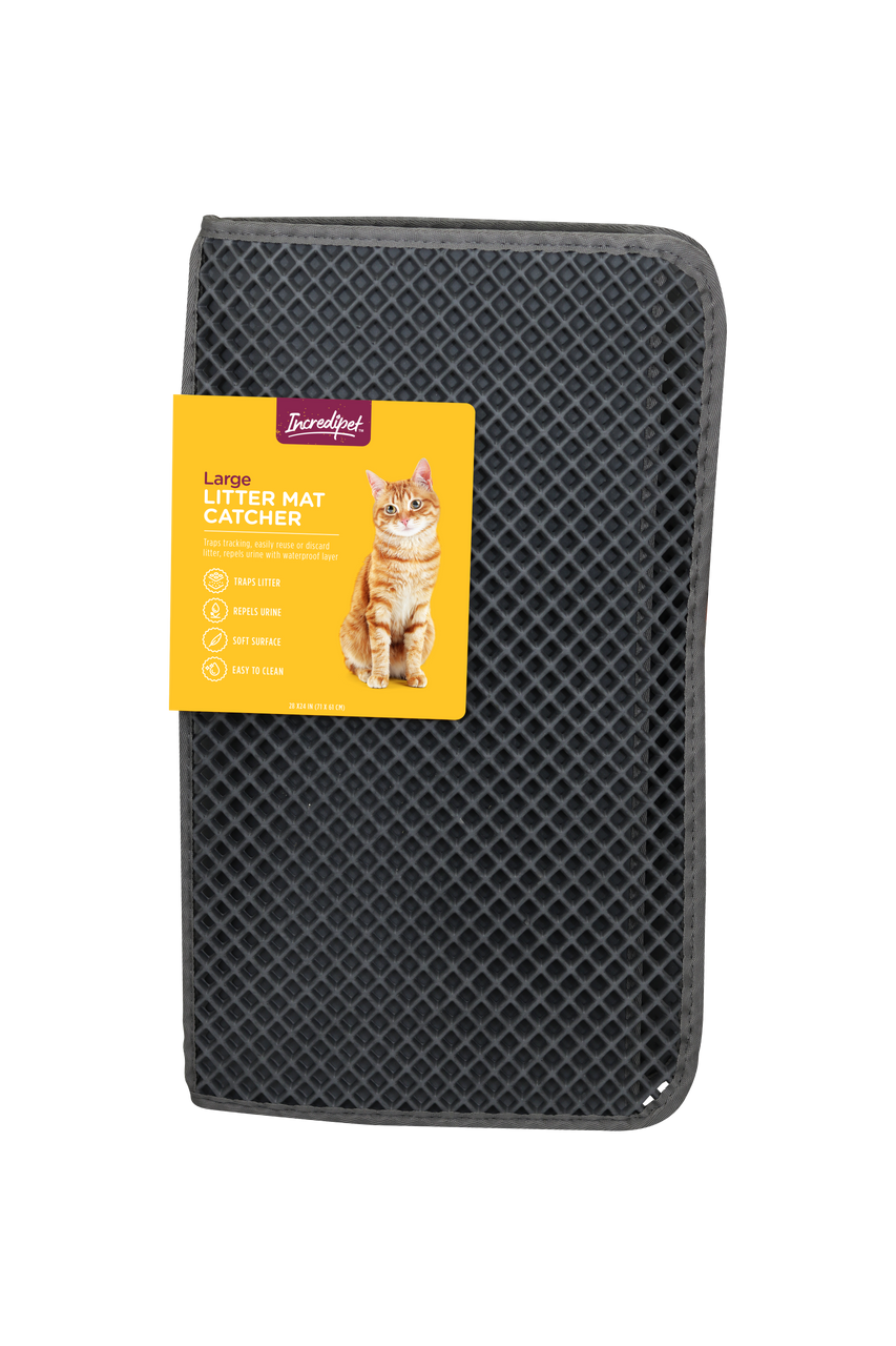 whisker city cat litter mat