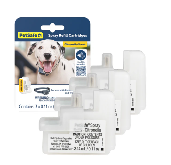 PetSafe Bark Collar Spray Refill, Citronella pk Feeders Pet Supply