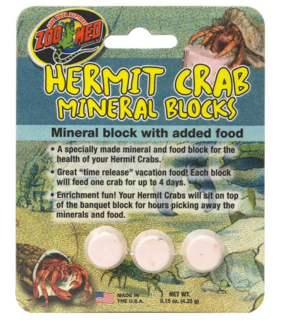 Zoo Med All Natural Hermit Crab Sea Sponge