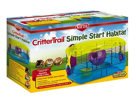 kaytee crittertrail led lighted habitat
