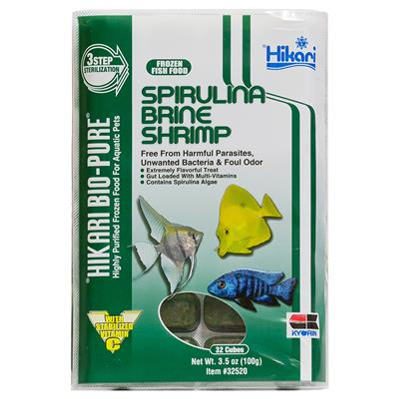 spirulina fish food