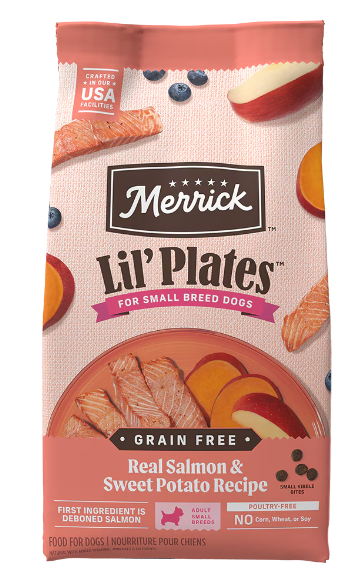 Merrick Lil' Plates Small Breed Adult Grain-Free Salmon Sweet