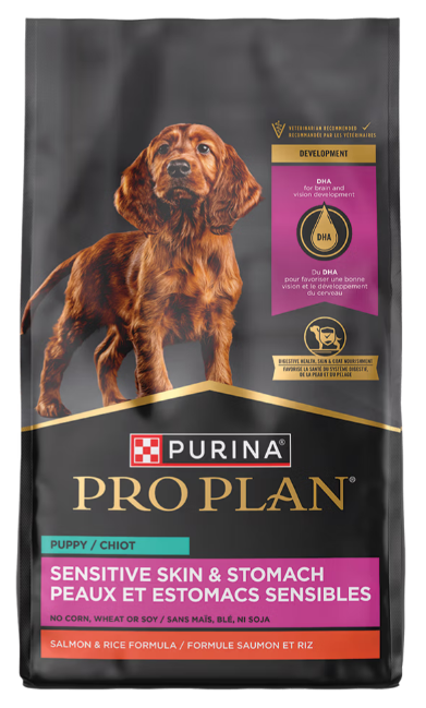 Purina Pro Plan Puppy Sensitive Skin Stomach Salmon Rice Dry